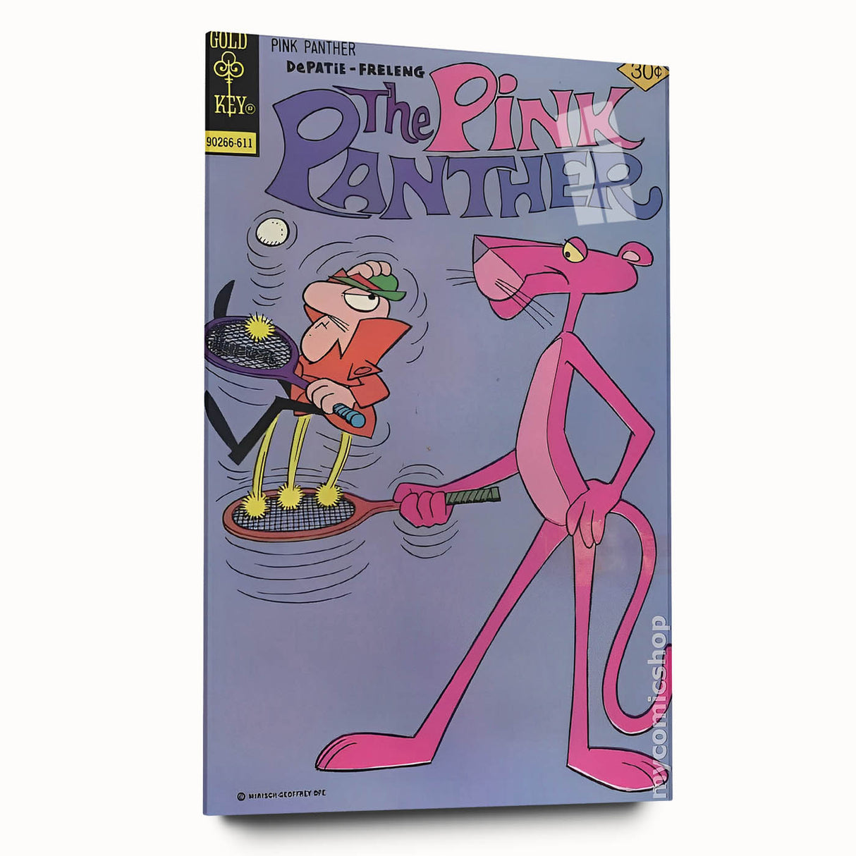Vintage Comics Wall Art – The Pink Panther Classic Cartoon Print