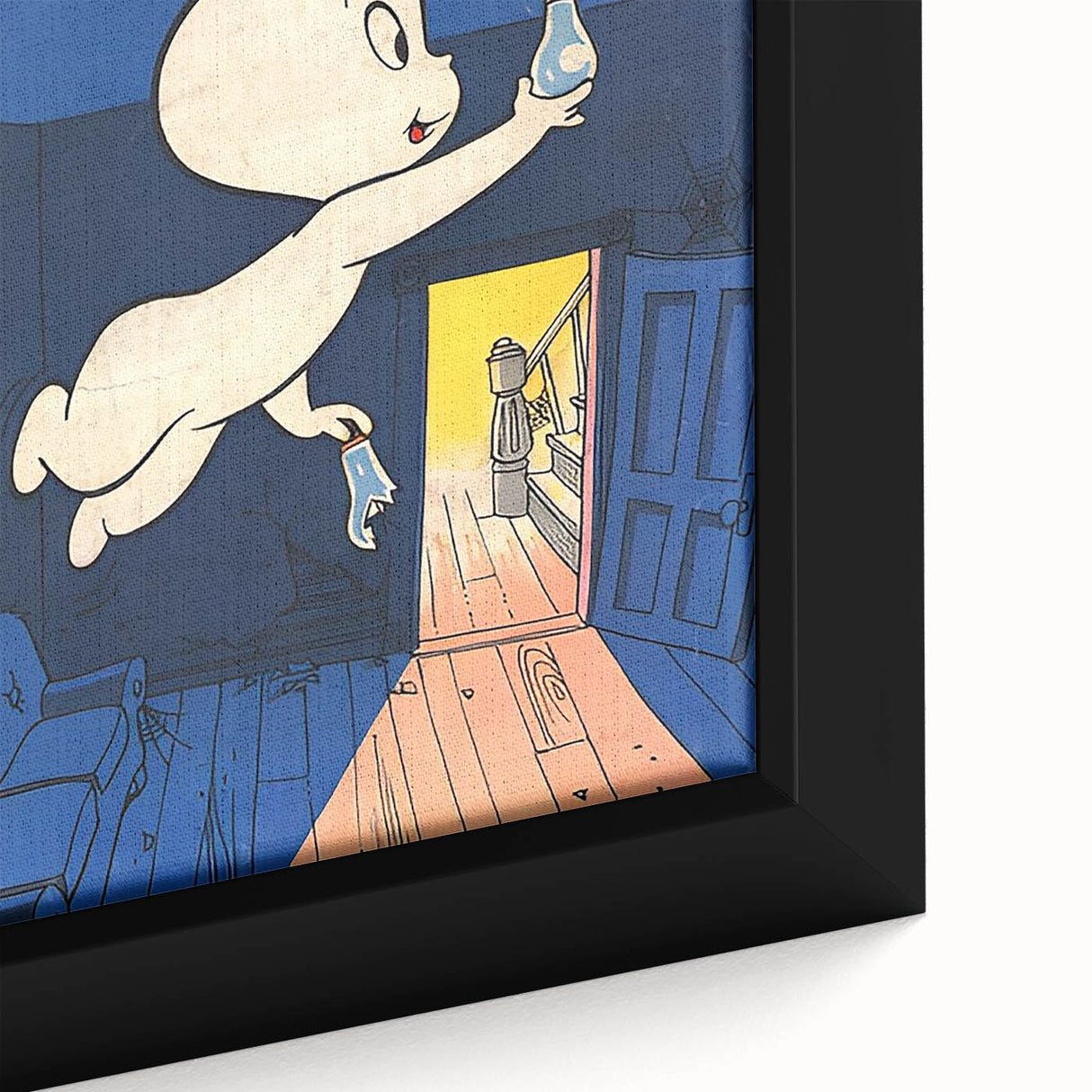 Vintage Comics Wall Art – Casper the Friendly Ghost Retro Print