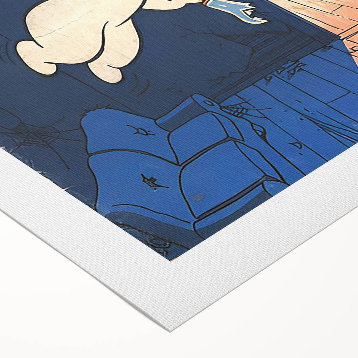 Vintage Comics Wall Art – Casper the Friendly Ghost Retro Print