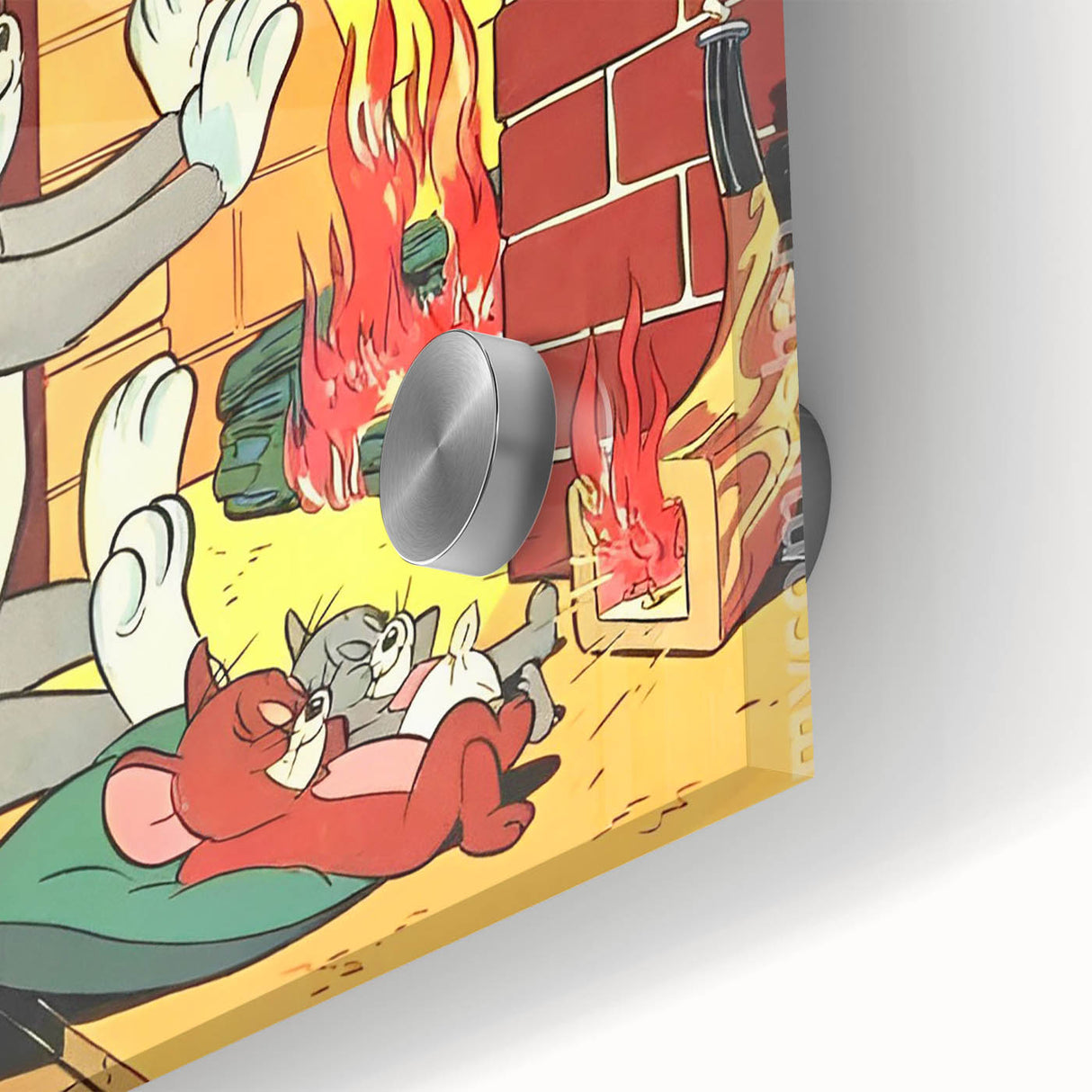 Collectible Vintage Comics Wall Art – Tom & Jerry Retro Comic Print