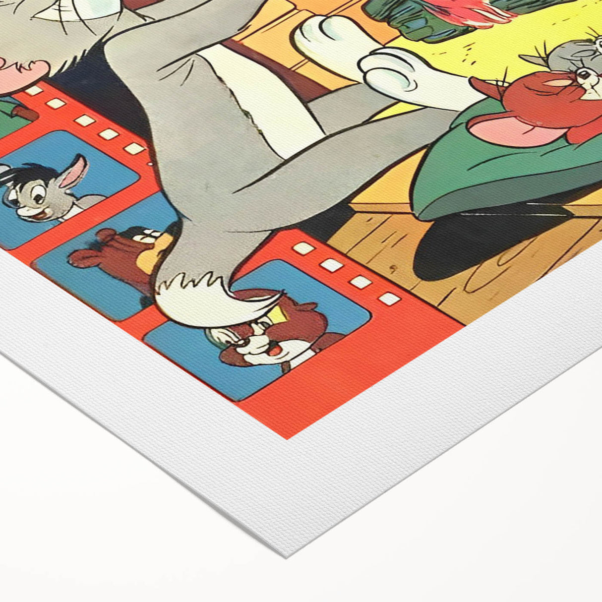 Collectible Vintage Comics Wall Art – Tom & Jerry Retro Comic Print