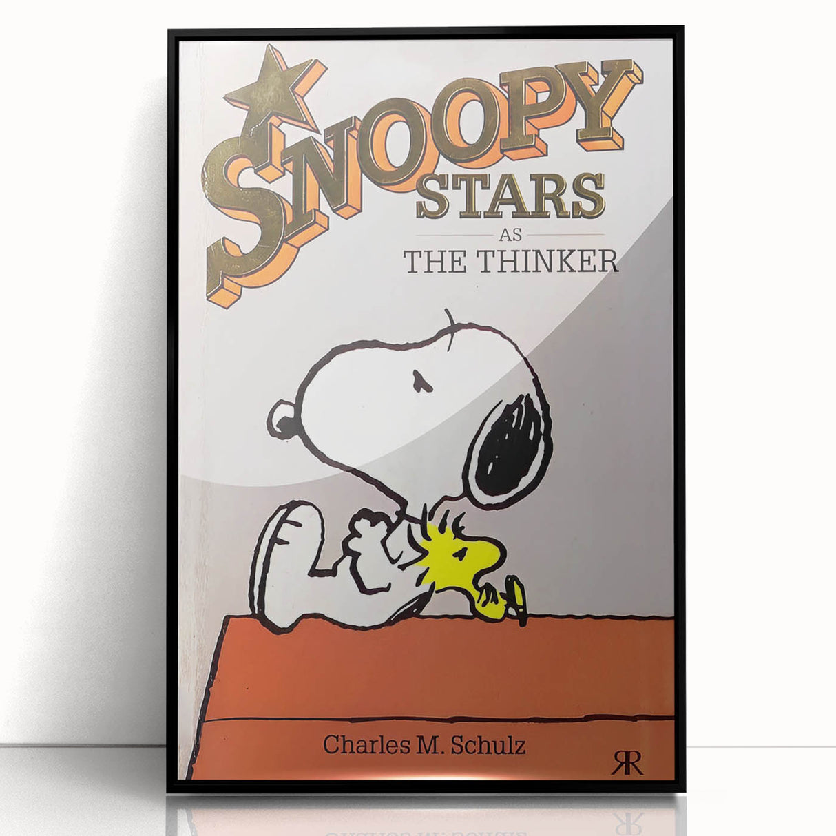 Vintage Comics Wall Art – Snoopy Retro Cartoon Comic Print