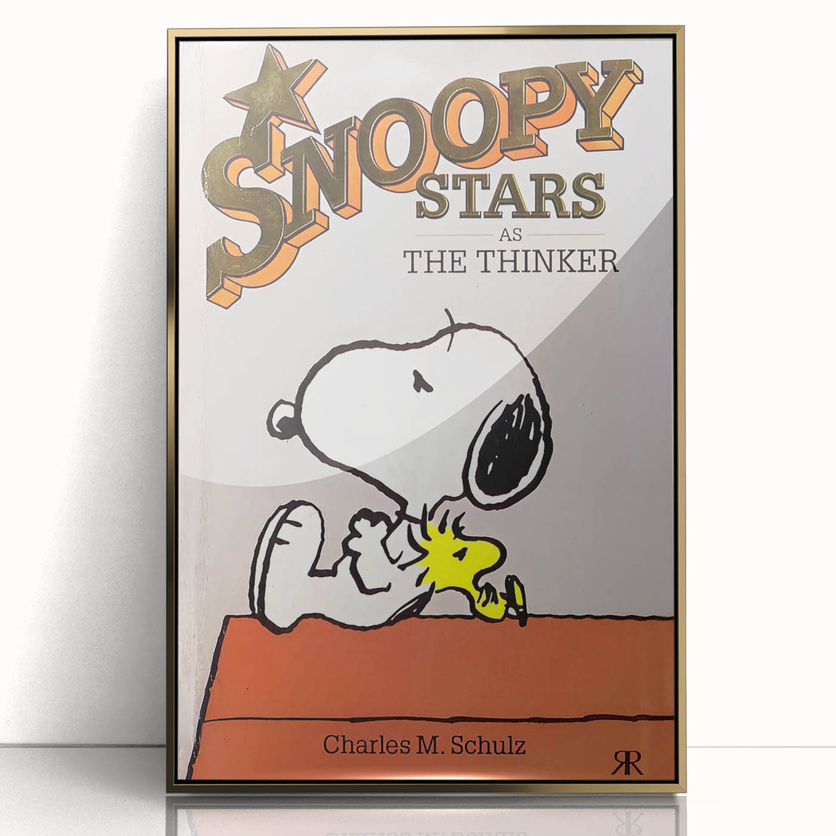 Vintage Comics Wall Art – Snoopy Retro Cartoon Comic Print
