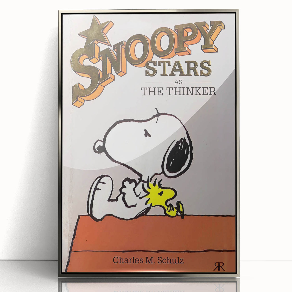 Vintage Comics Wall Art – Snoopy Retro Cartoon Comic Print