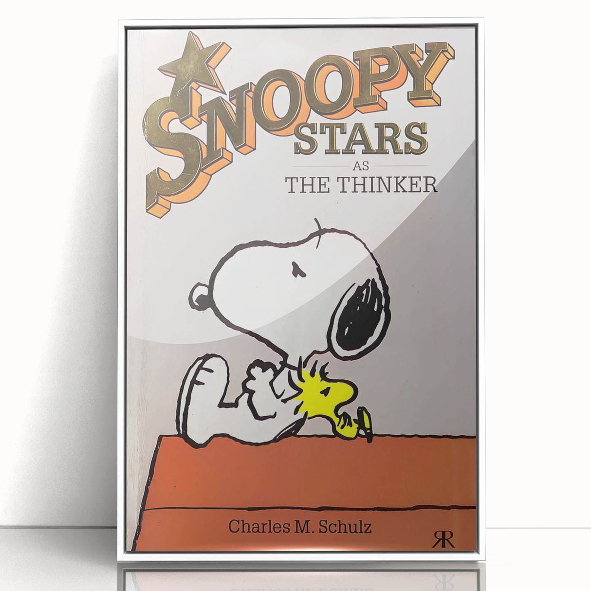 Vintage Comics Wall Art – Snoopy Retro Cartoon Comic Print