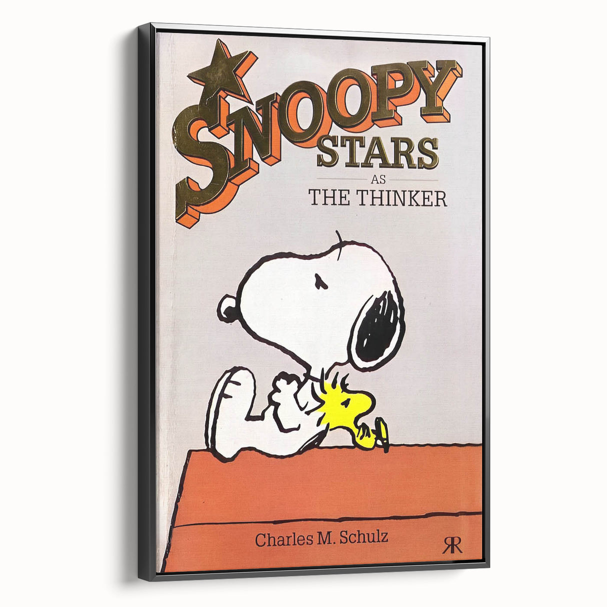Vintage Comics Wall Art – Snoopy Retro Cartoon Comic Print