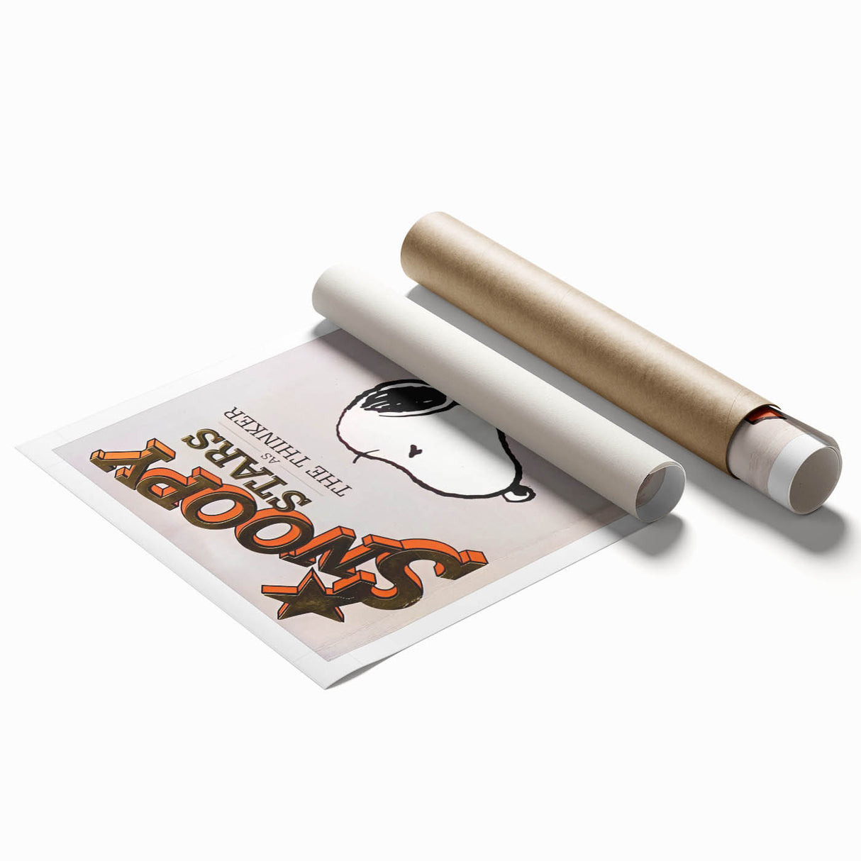 Vintage Comics Wall Art – Snoopy Retro Cartoon Comic Print