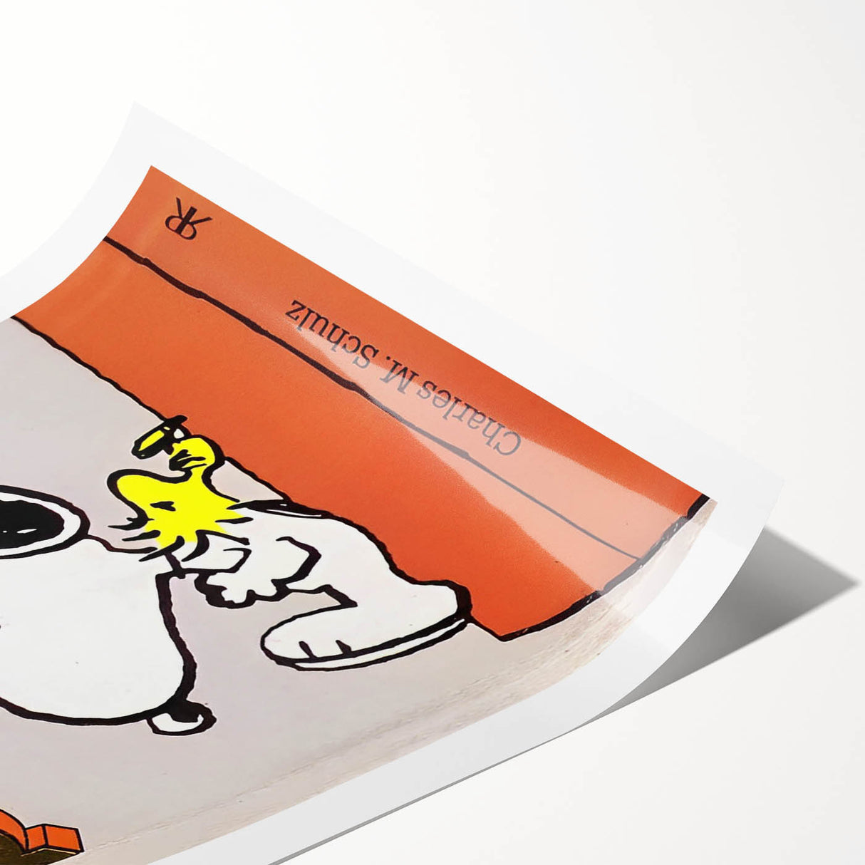 Vintage Comics Wall Art – Snoopy Retro Cartoon Comic Print