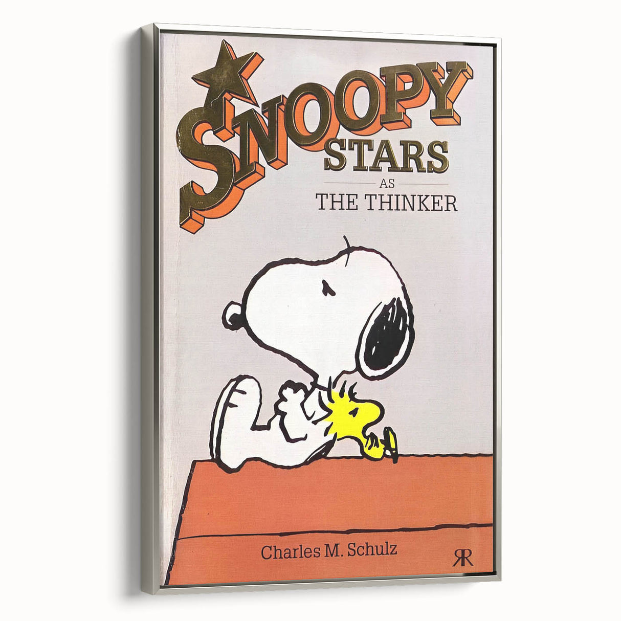 Vintage Comics Wall Art – Snoopy Retro Cartoon Comic Print