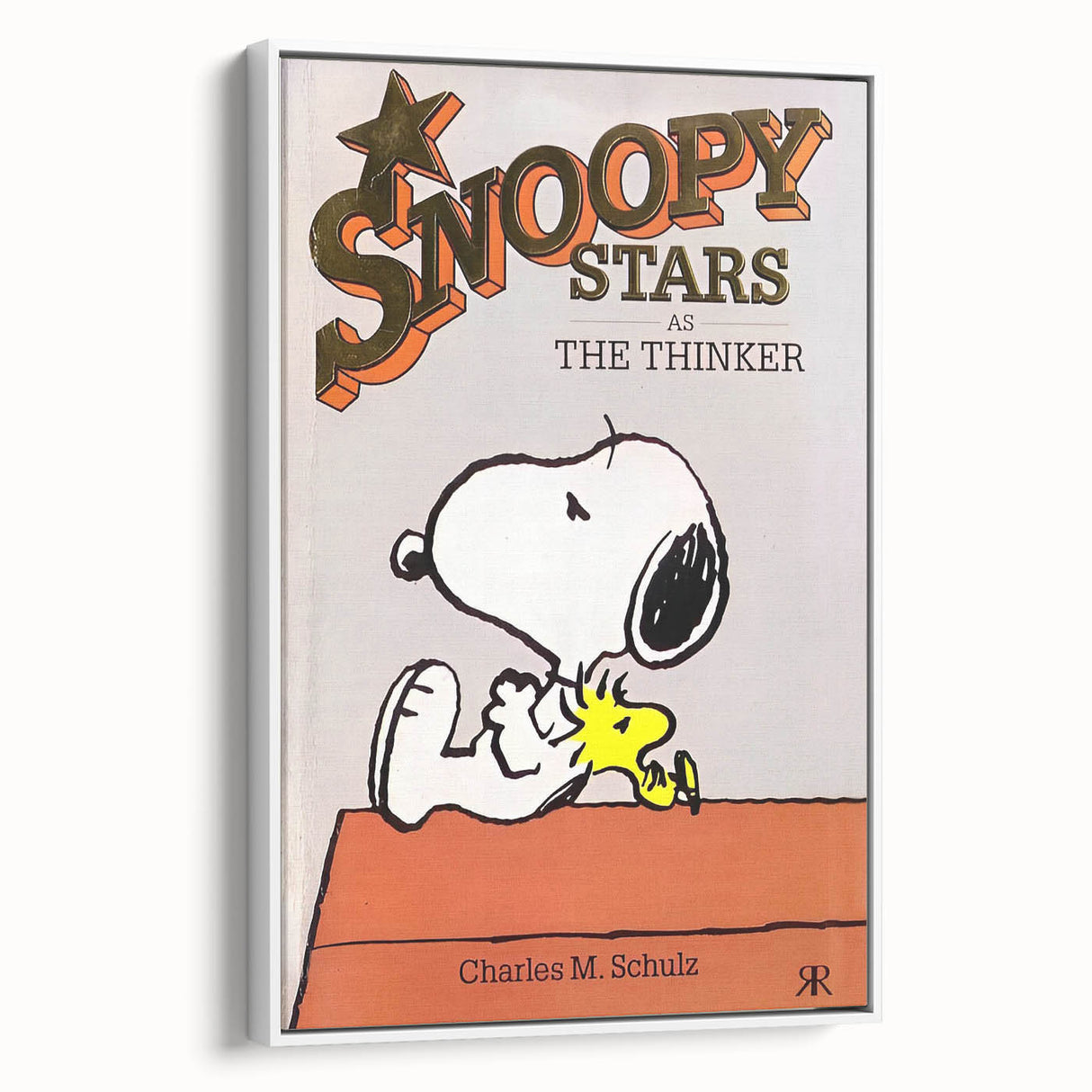 Vintage Comics Wall Art – Snoopy Retro Cartoon Comic Print