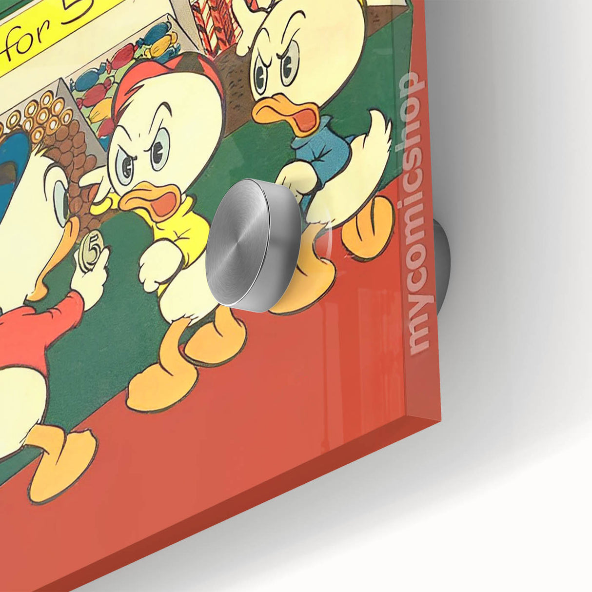 Classic Comic Book Poster – Donald Duck Vintage Cartoon Wall Art