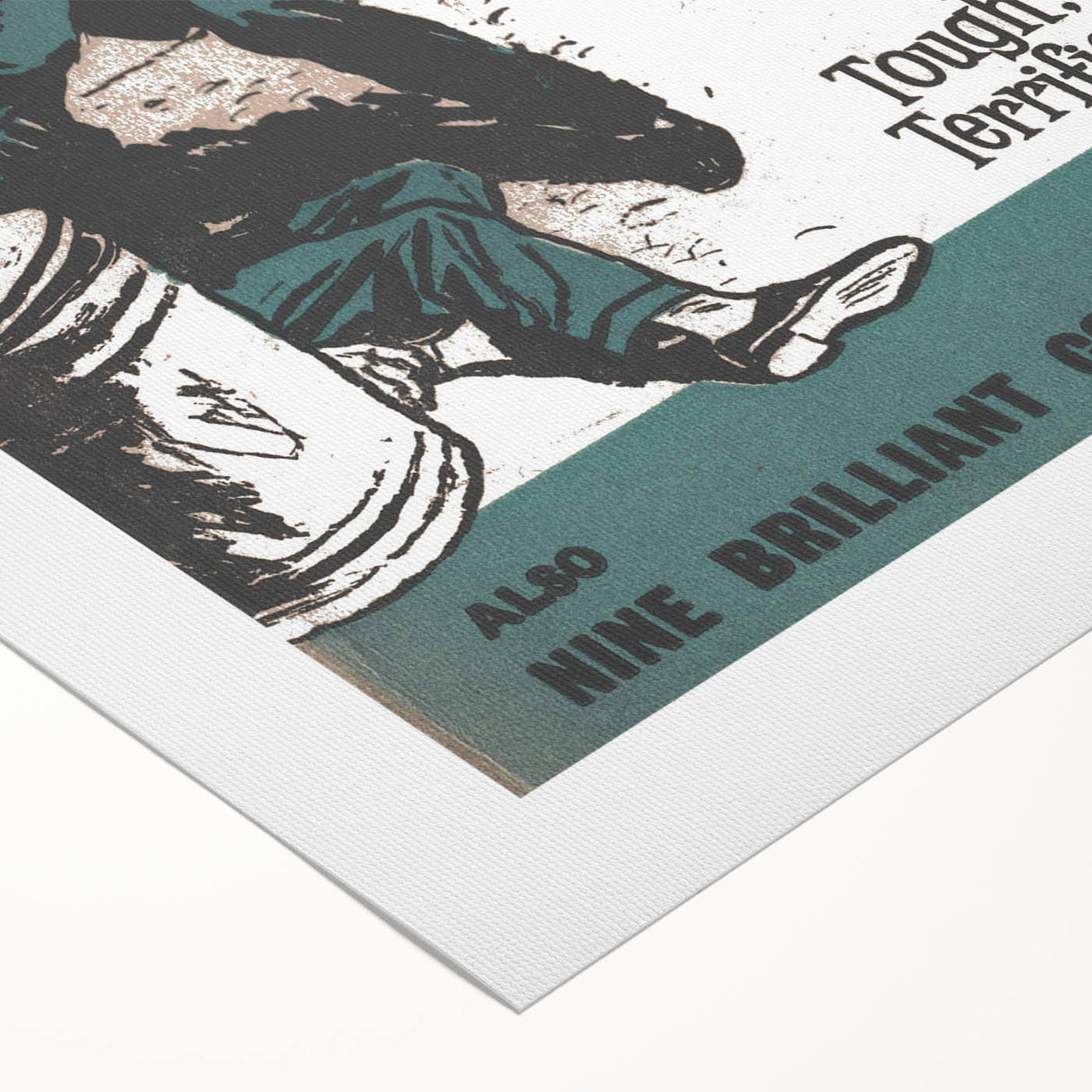 Vintage Magazine Cover Art - Suspense Hearse of Another Colour