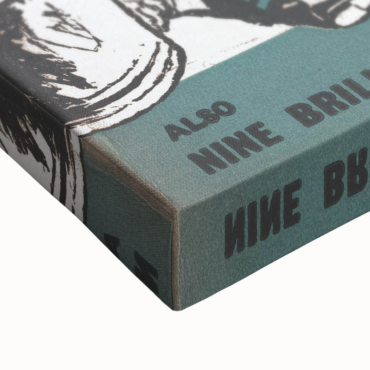 Vintage Magazine Cover Art - Suspense Hearse of Another Colour