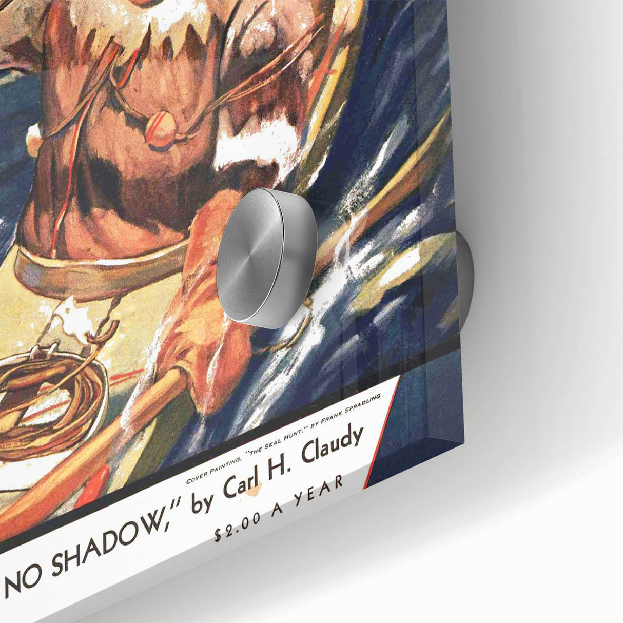 Vintage Magazine Cover Art - American Boy February 1931 Land of No Shadow