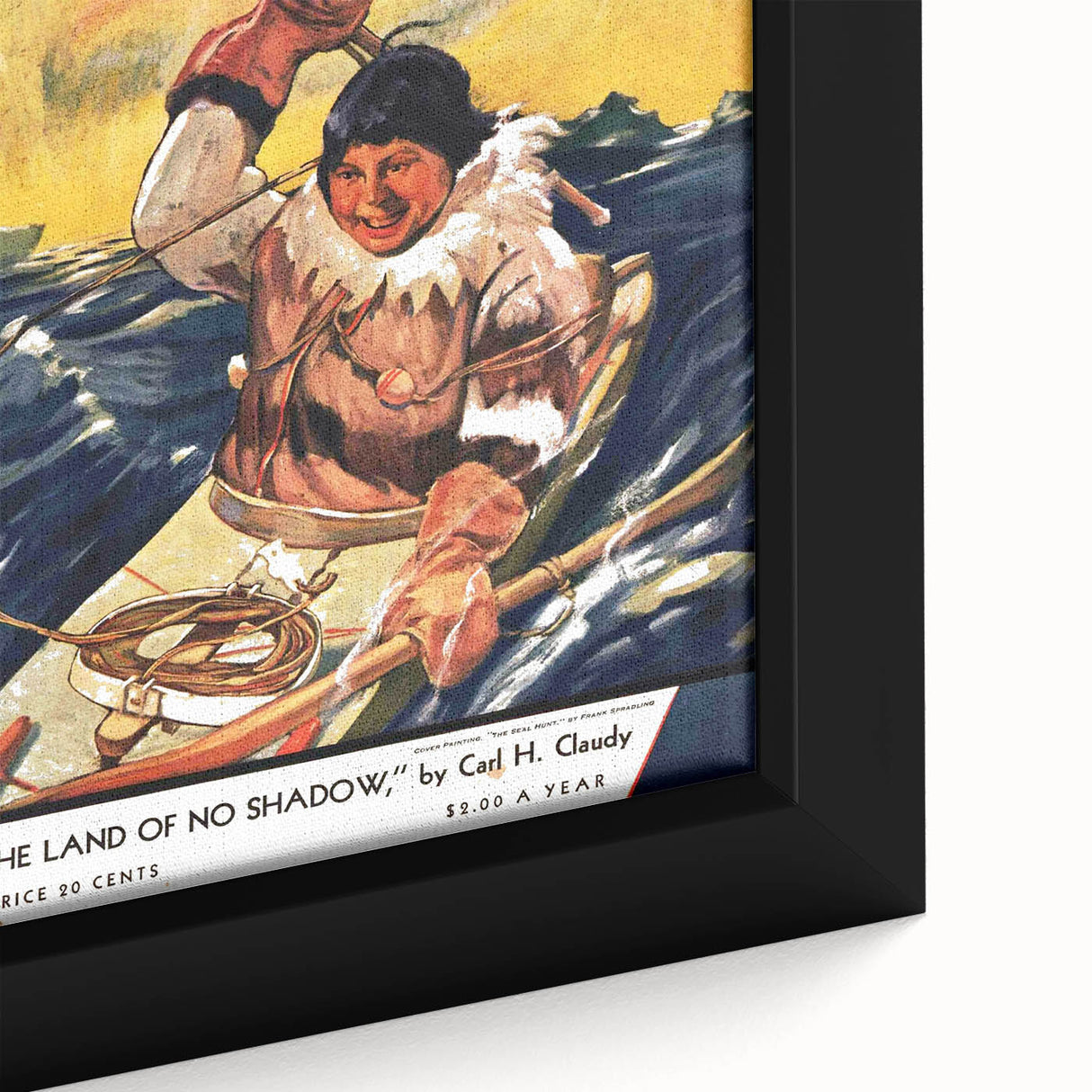 Vintage Magazine Cover Art - American Boy February 1931 Land of No Shadow