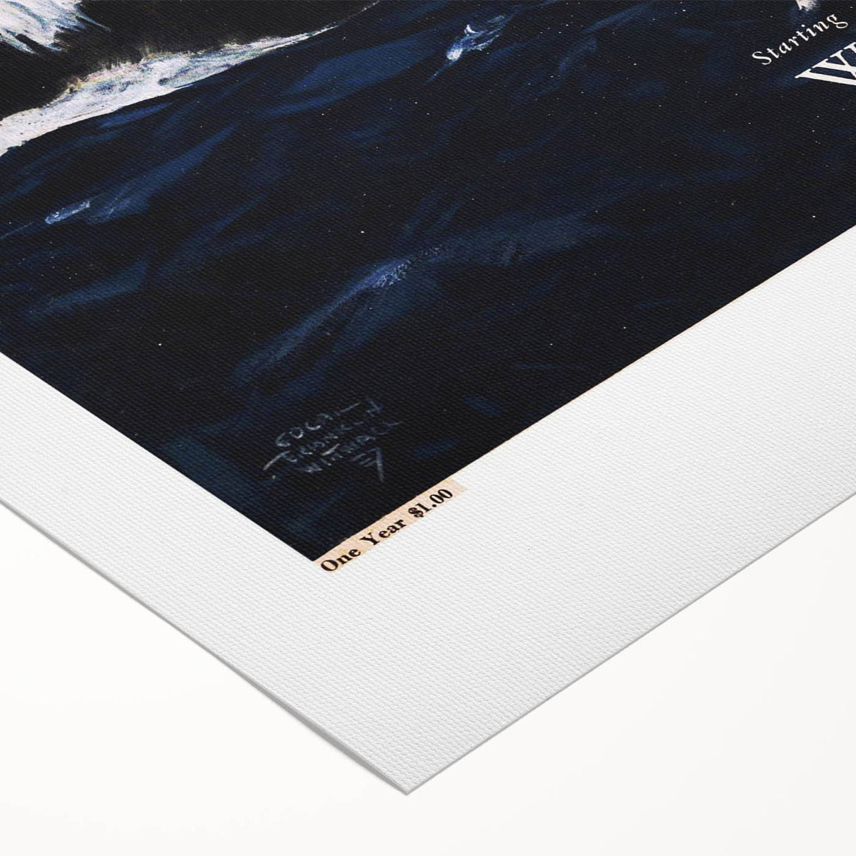 Vintage Magazine Cover Art - American Boy February 1937 Wildcat