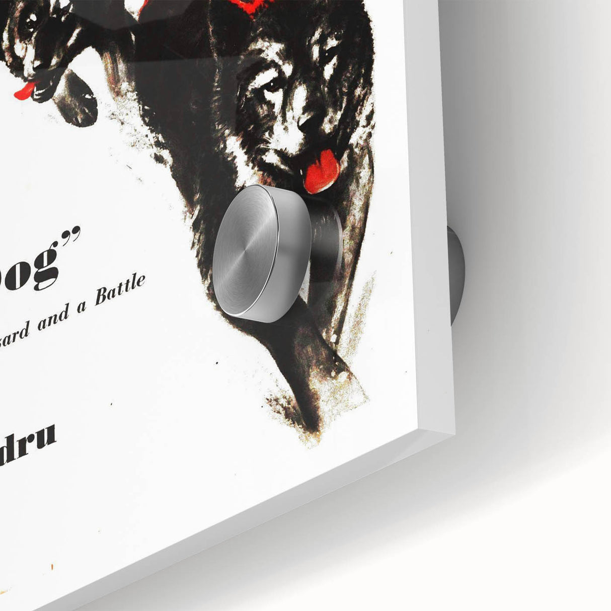 Vintage Magazine Cover Art - American Boy February 1938 Lead Dog