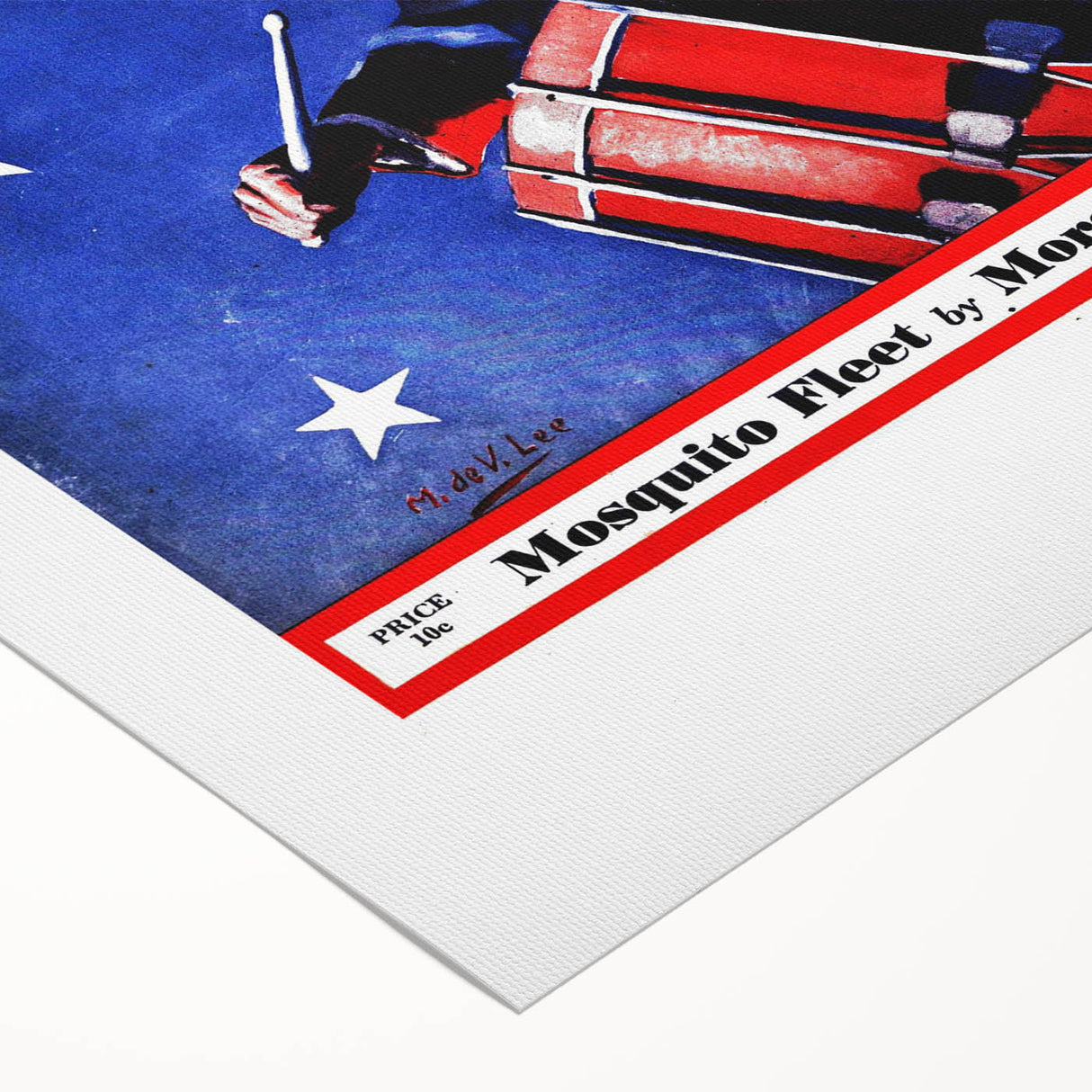 Vintage Magazine Cover Art - American Boy July 1936 Mosquito Fleet