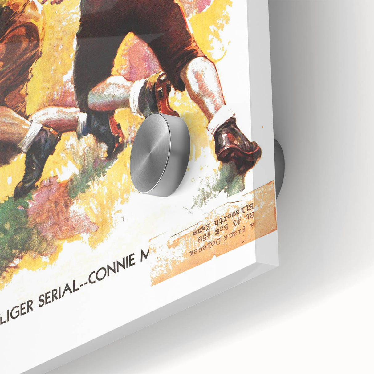 Vintage Magazine Cover Art - American Boy October 1933 Football