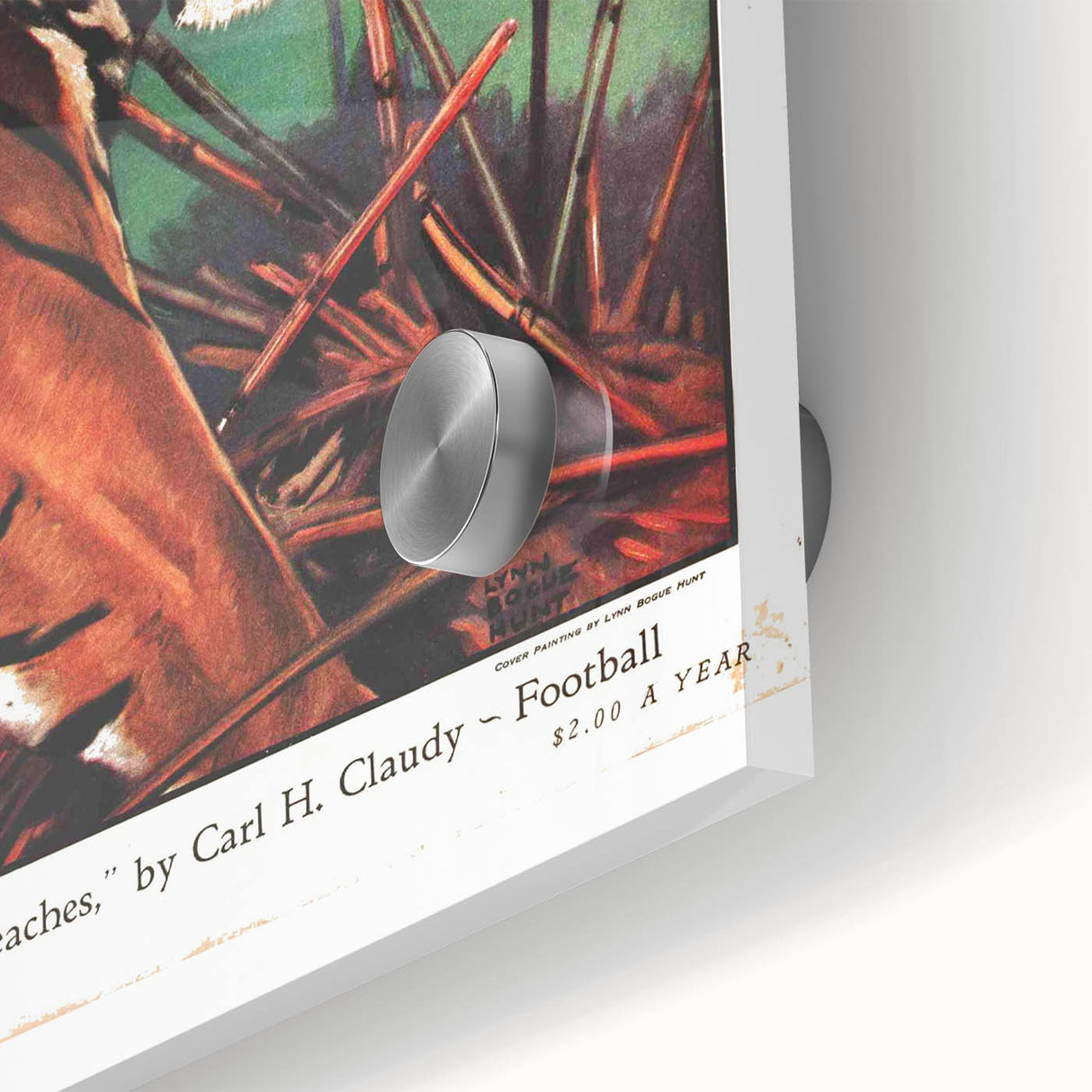 Vintage Magazine Cover Art - American Boy September 1930 Tiger Teaches