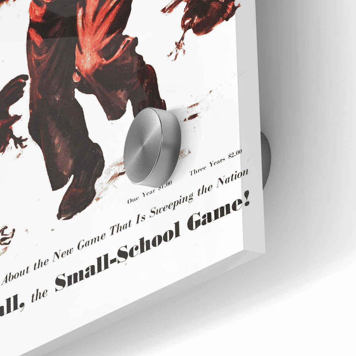 Vintage Magazine Cover Art - American Boy September 1937 Six-Man Football