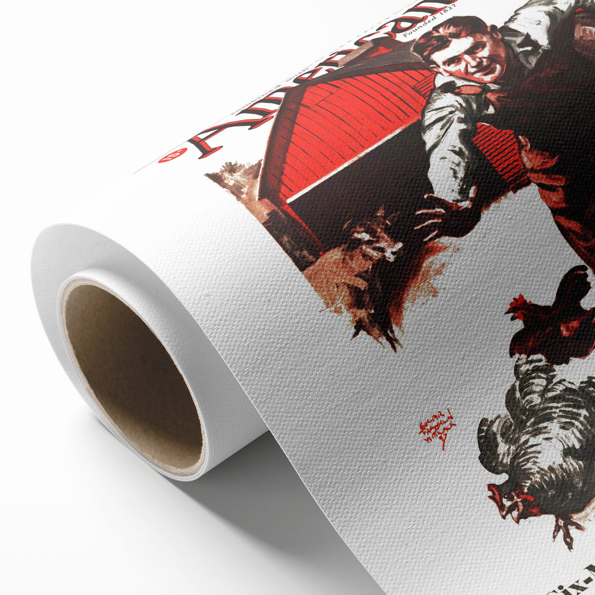 Vintage Magazine Cover Art - American Boy September 1937 Six-Man Football