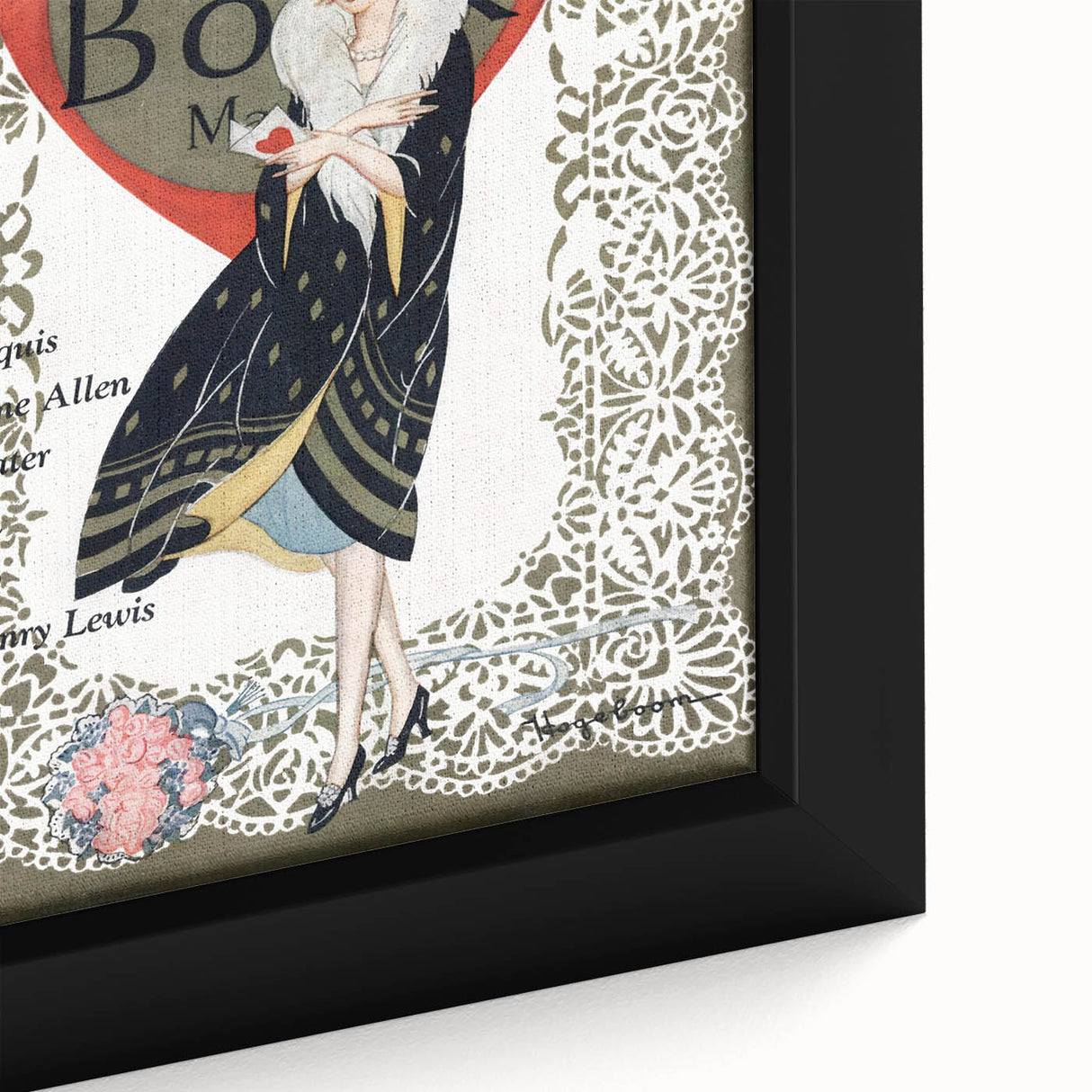 Vintage Magazine Cover Art - The Golden Book, 1926