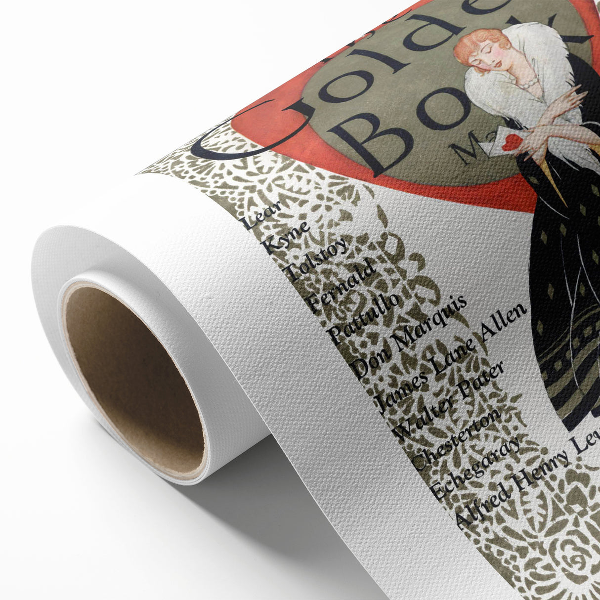 Vintage Magazine Cover Art - The Golden Book, 1926