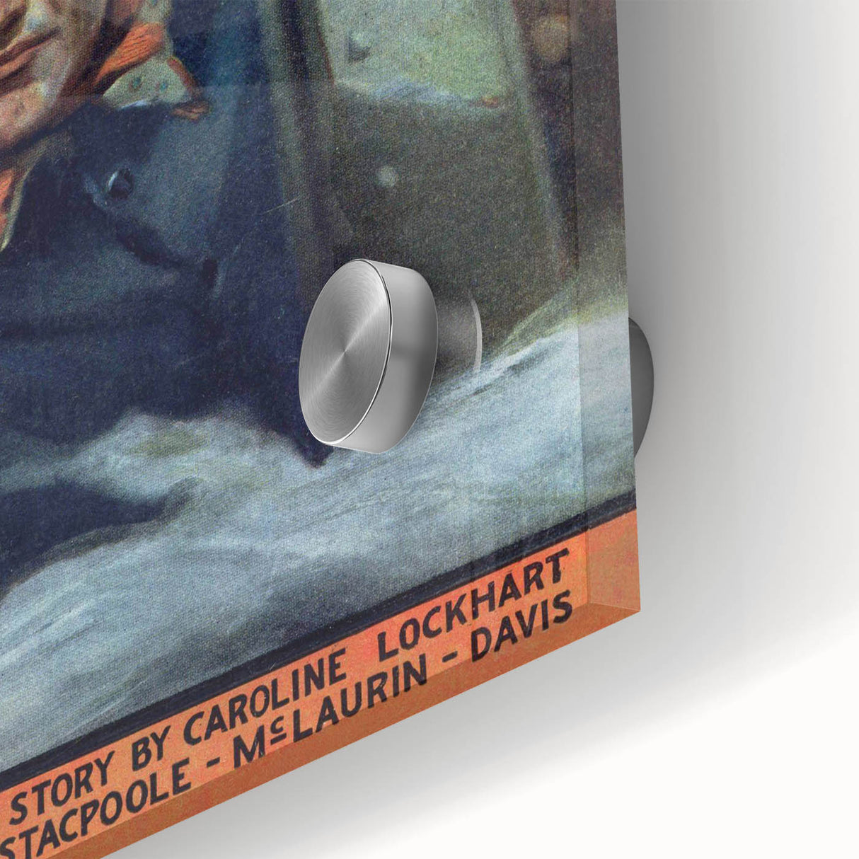 Vintage Magazine Cover Art - The Popular Magazine, Feb 1921