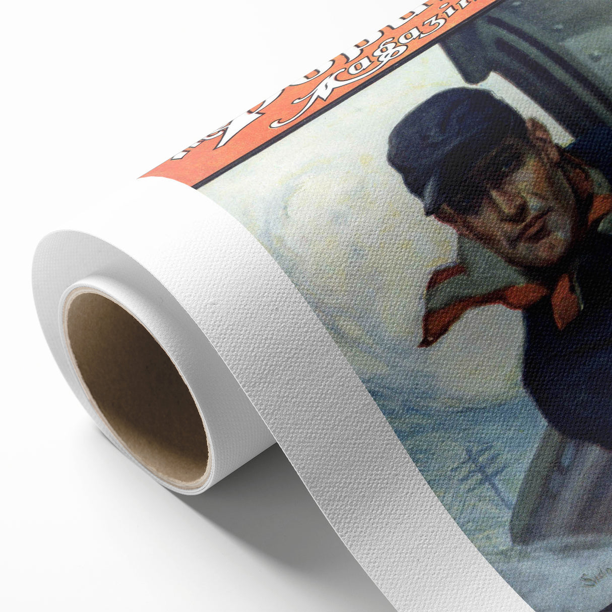 Vintage Magazine Cover Art - The Popular Magazine, Feb 1921