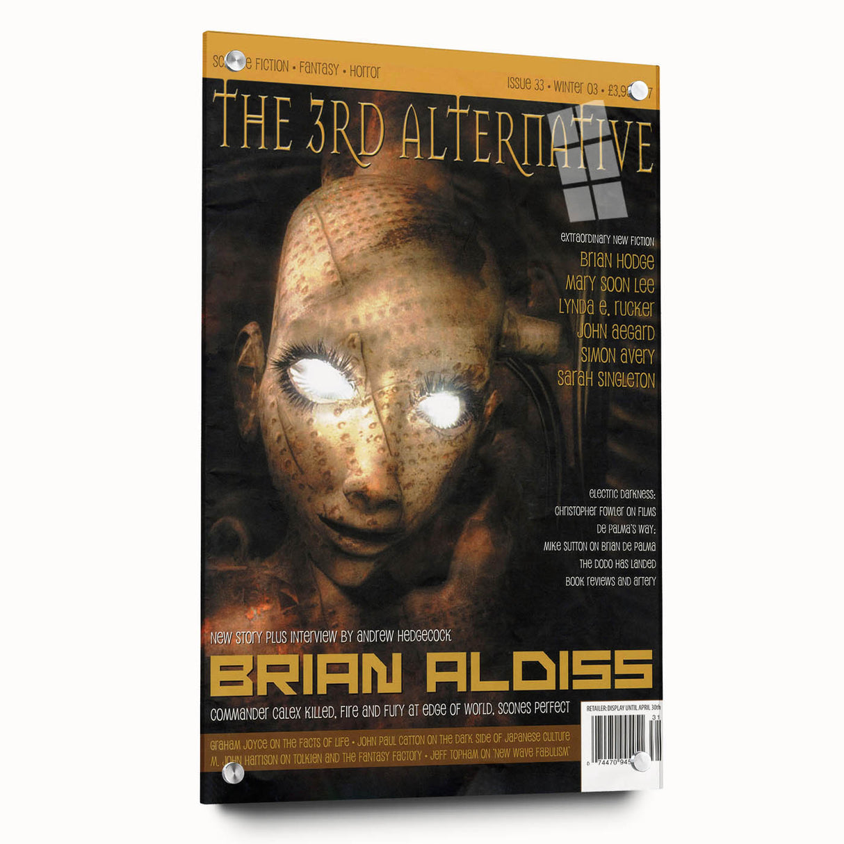 Vintage Magazine Cover Art - The 3rd Alternative, Winter 2003