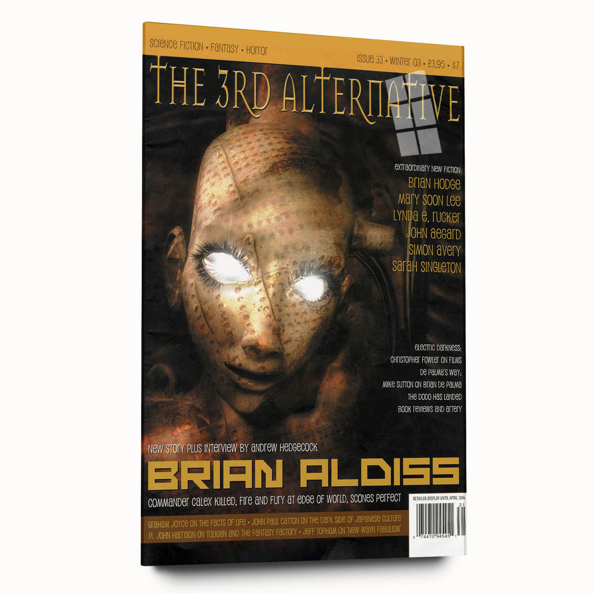 Vintage Magazine Cover Art - The 3rd Alternative, Winter 2003