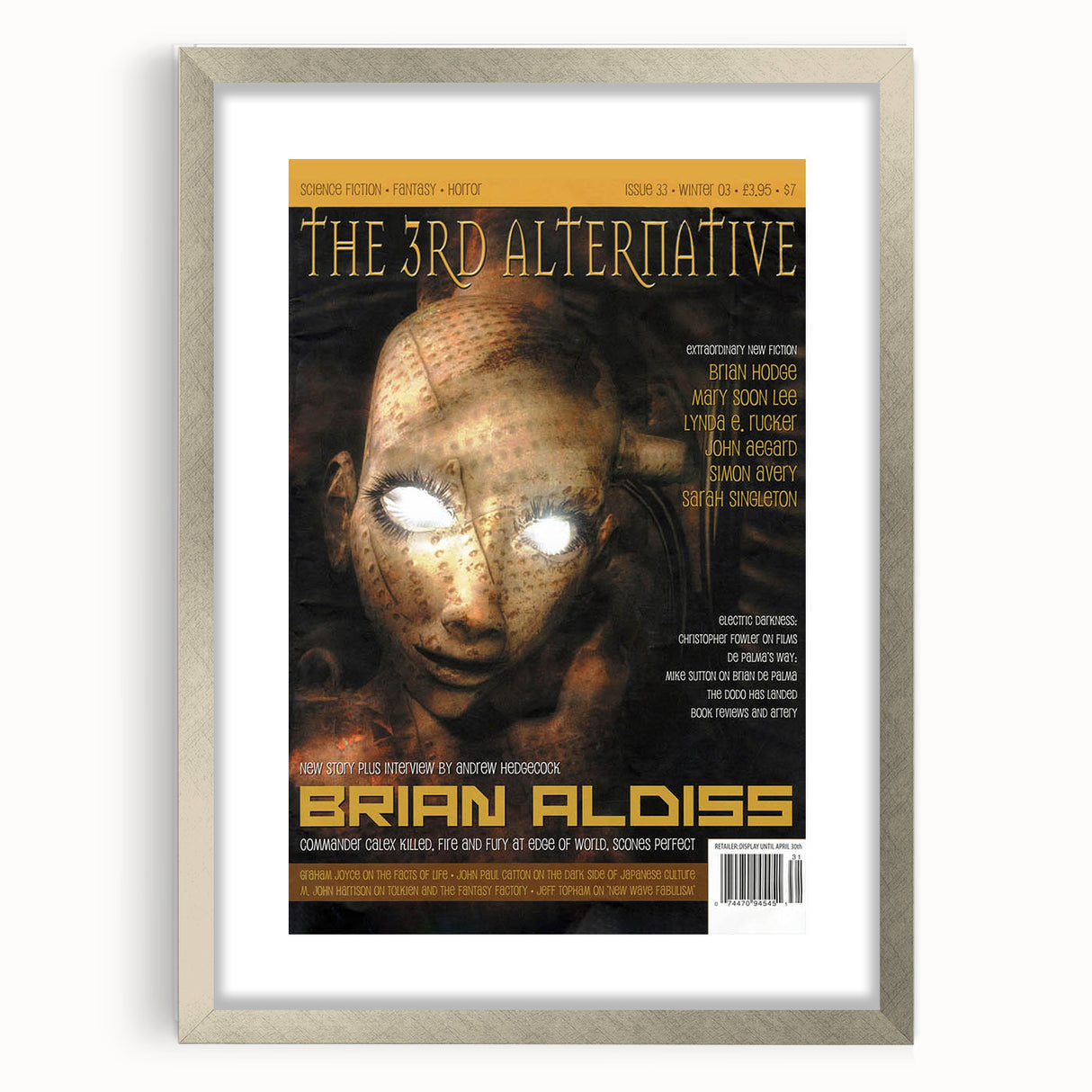 Vintage Magazine Cover Art - The 3rd Alternative, Winter 2003