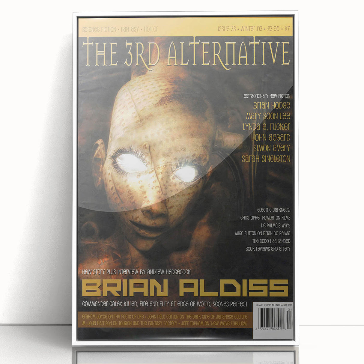 Vintage Magazine Cover Art - The 3rd Alternative, Winter 2003