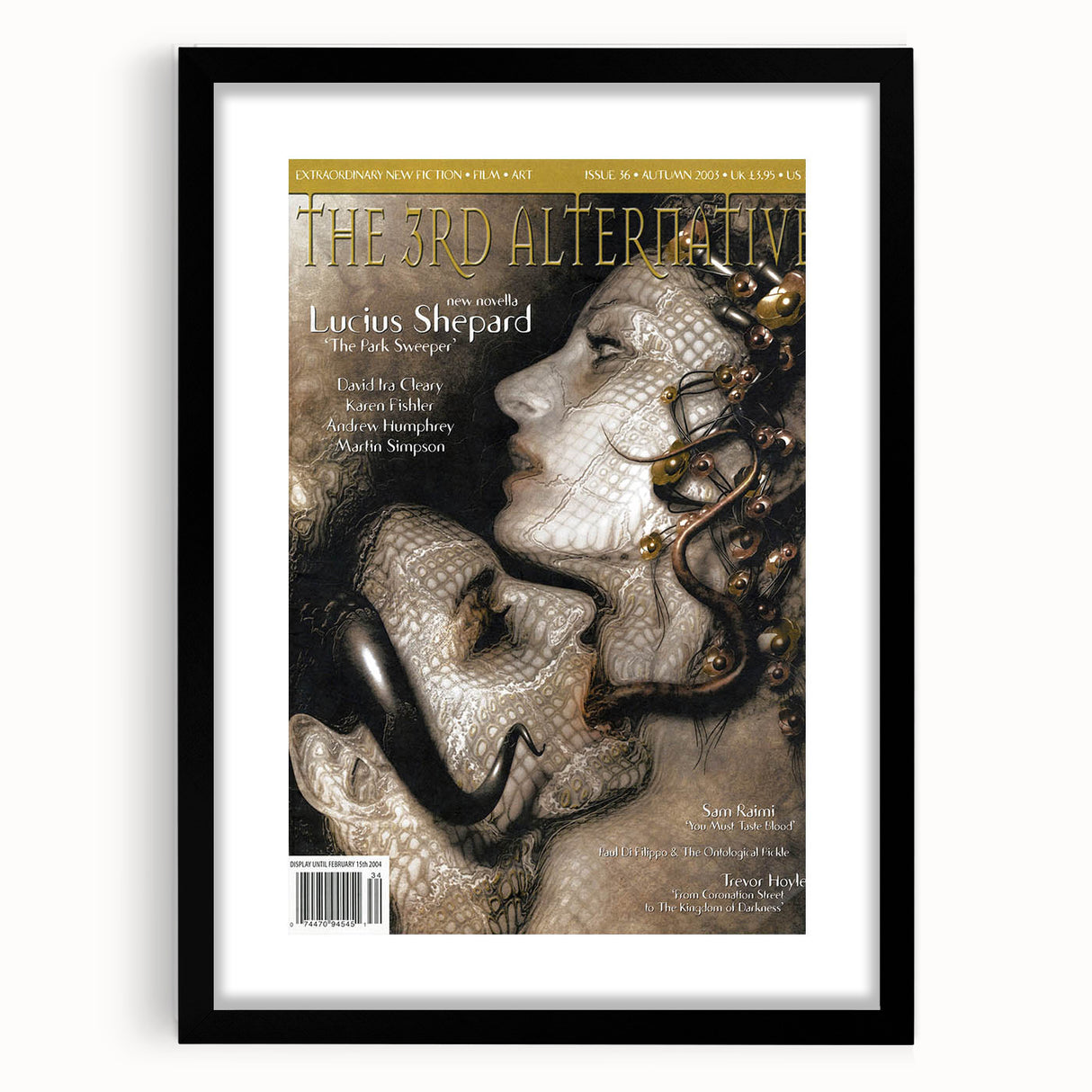 Vintage Magazine Cover Art – Retro 3rd Alternative Magazine Print