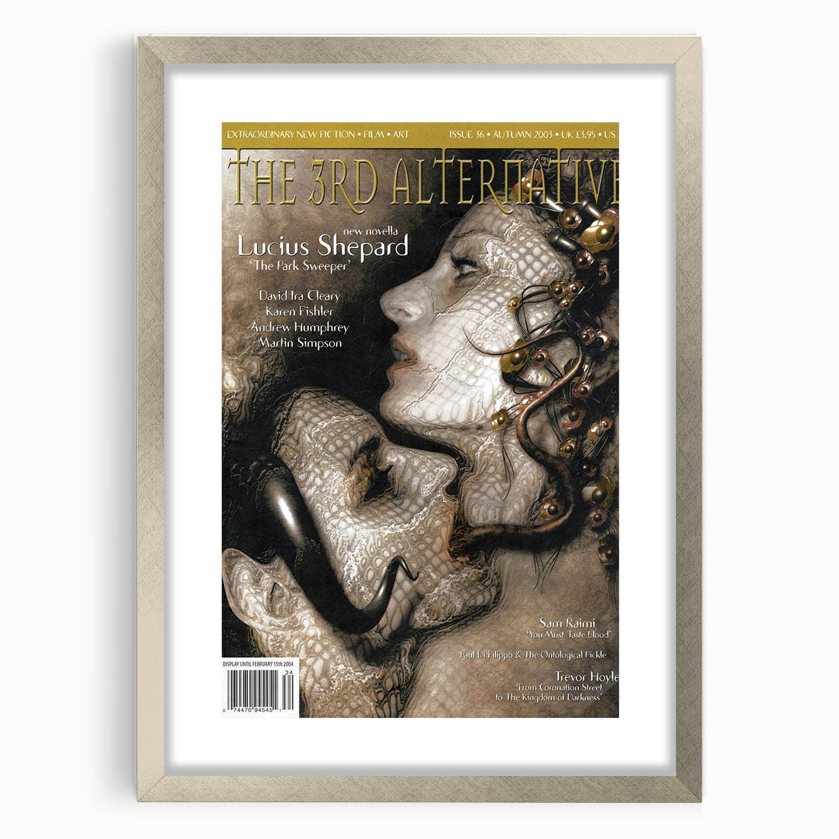 Vintage Magazine Cover Art – Retro 3rd Alternative Magazine Print