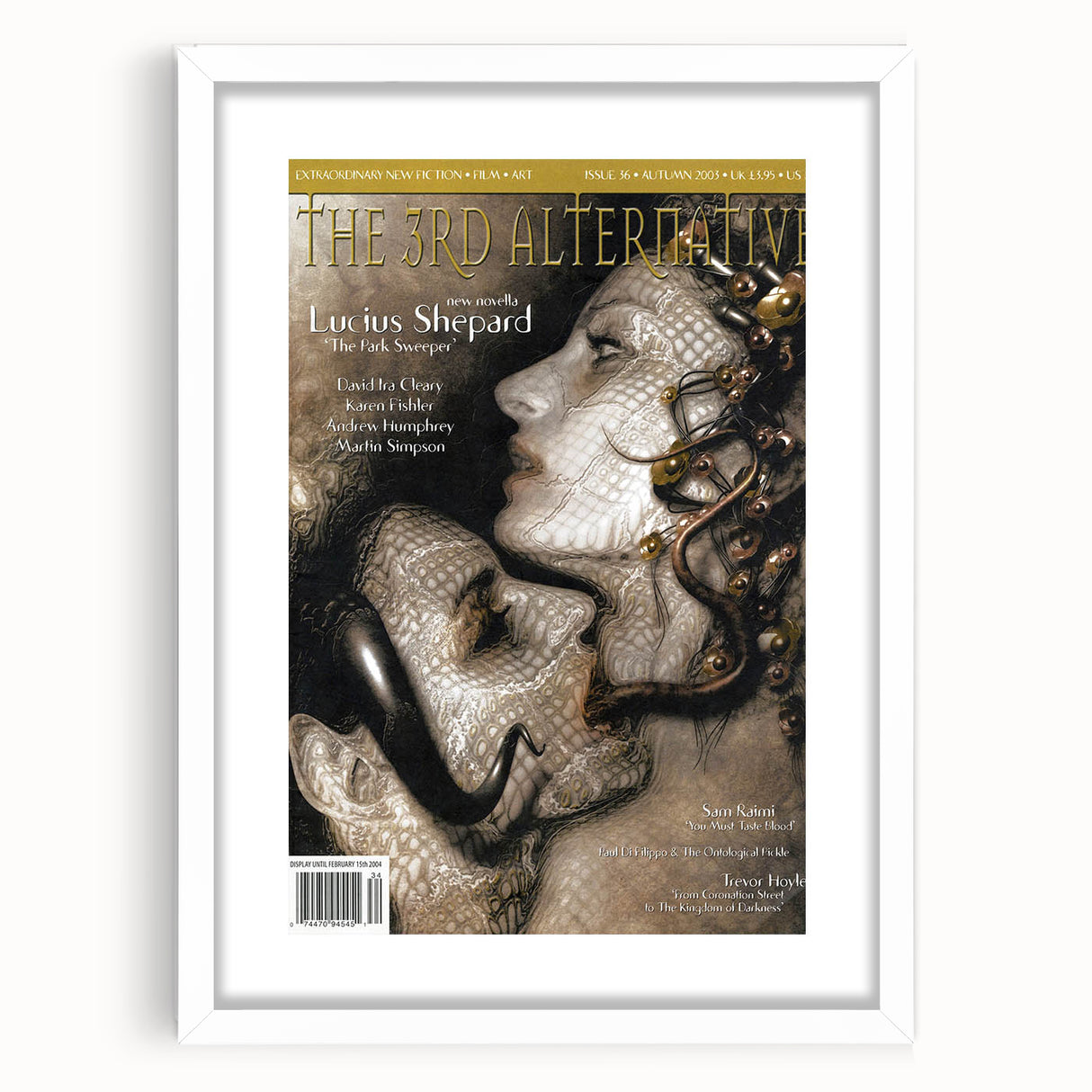 Vintage Magazine Cover Art – Retro 3rd Alternative Magazine Print