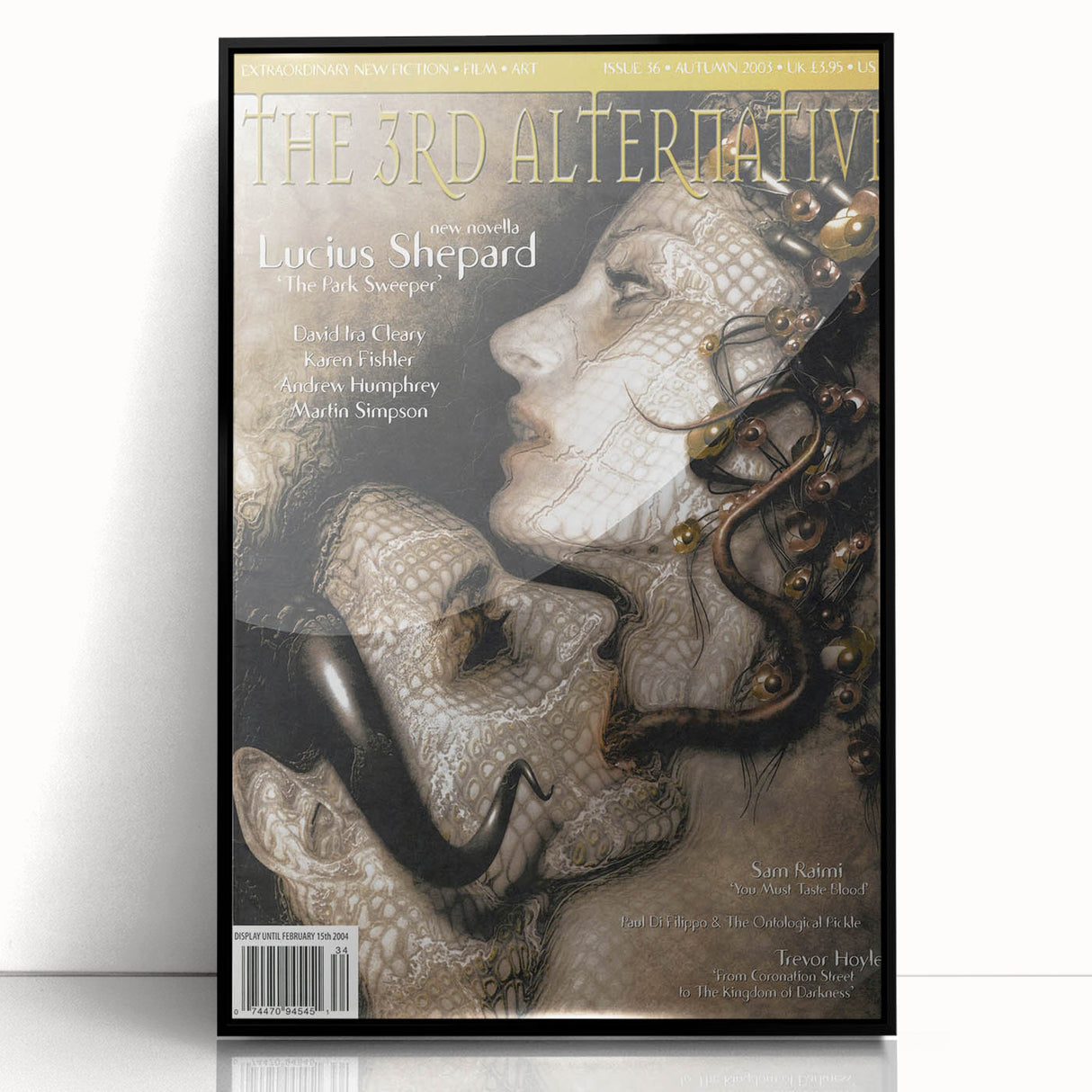 Vintage Magazine Cover Art – Retro 3rd Alternative Magazine Print