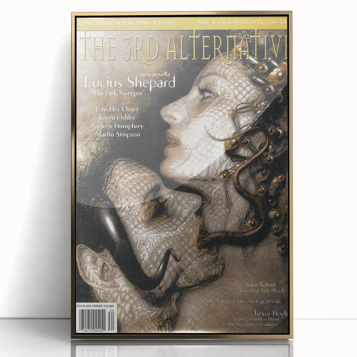 Vintage Magazine Cover Art – Retro 3rd Alternative Magazine Print