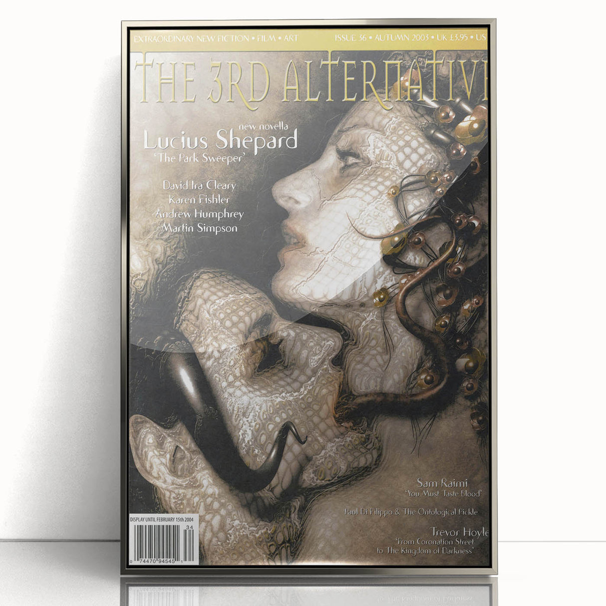 Vintage Magazine Cover Art – Retro 3rd Alternative Magazine Print