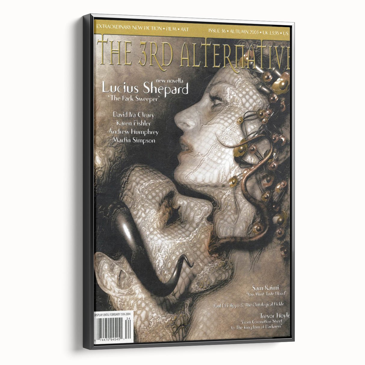 Vintage Magazine Cover Art – Retro 3rd Alternative Magazine Print