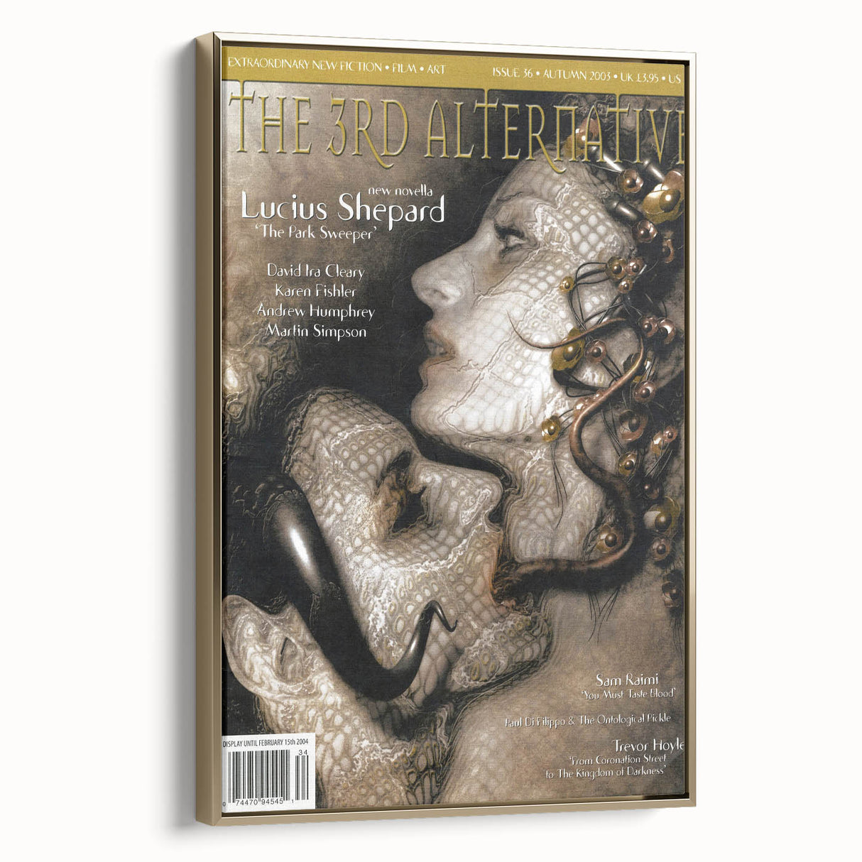 Vintage Magazine Cover Art – Retro 3rd Alternative Magazine Print