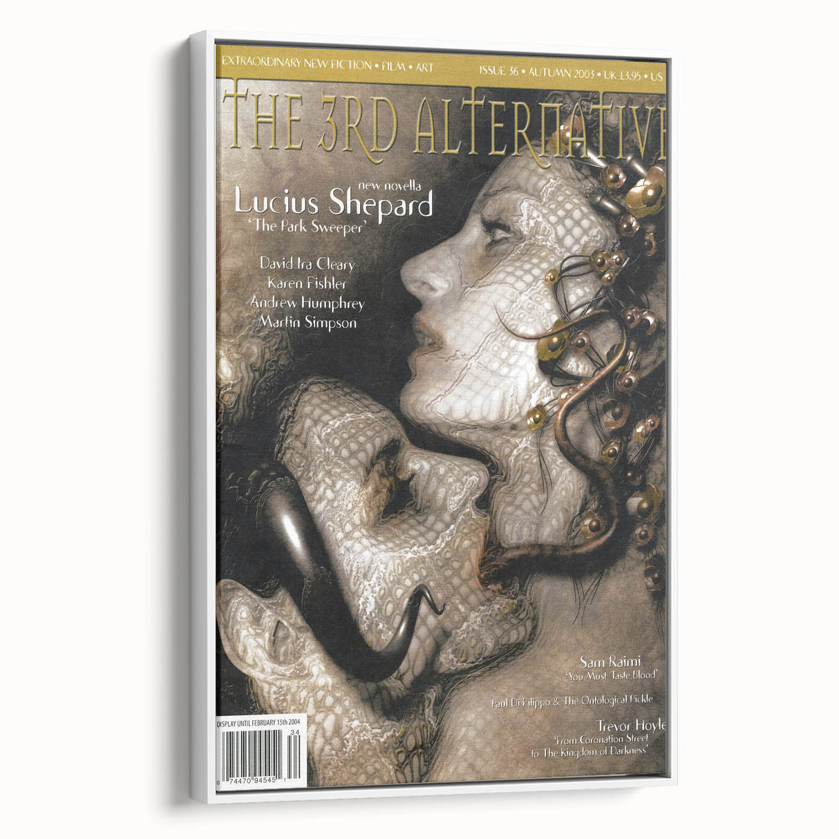 Vintage Magazine Cover Art – Retro 3rd Alternative Magazine Print