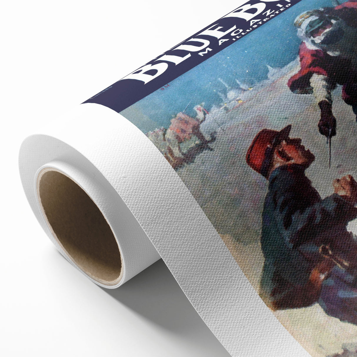 Vintage Magazine Cover Art – A Fighting Man of Mars Retro Print