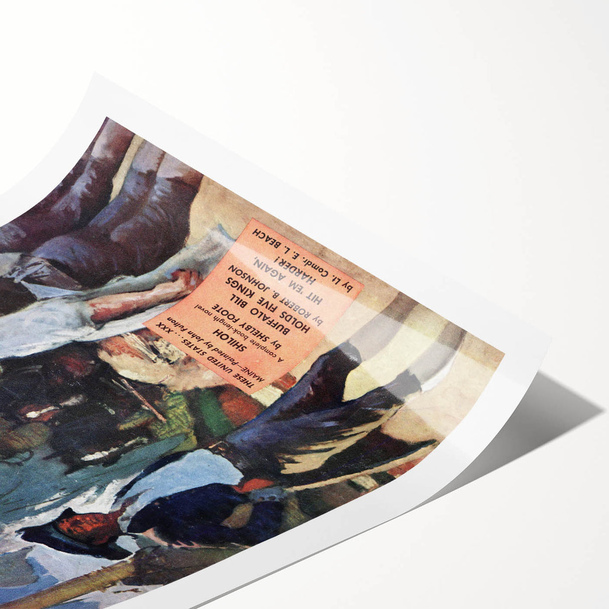 Vintage Magazine Cover Art – Maine by John Fulton Retro Print