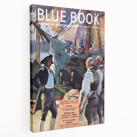 Vintage Magazine Cover Art – Maine by John Fulton Retro Print