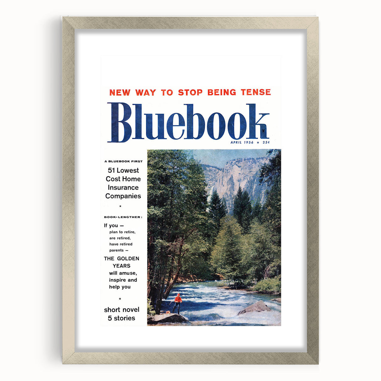 Vintage Magazine Cover Art – The Golden Years Retro Print