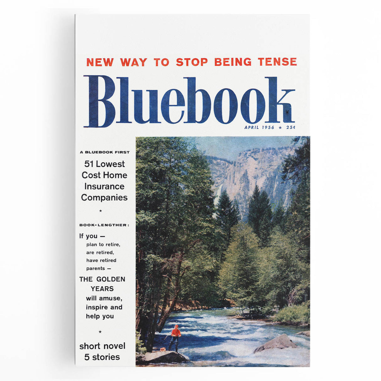 Vintage Magazine Cover Art – The Golden Years Retro Print