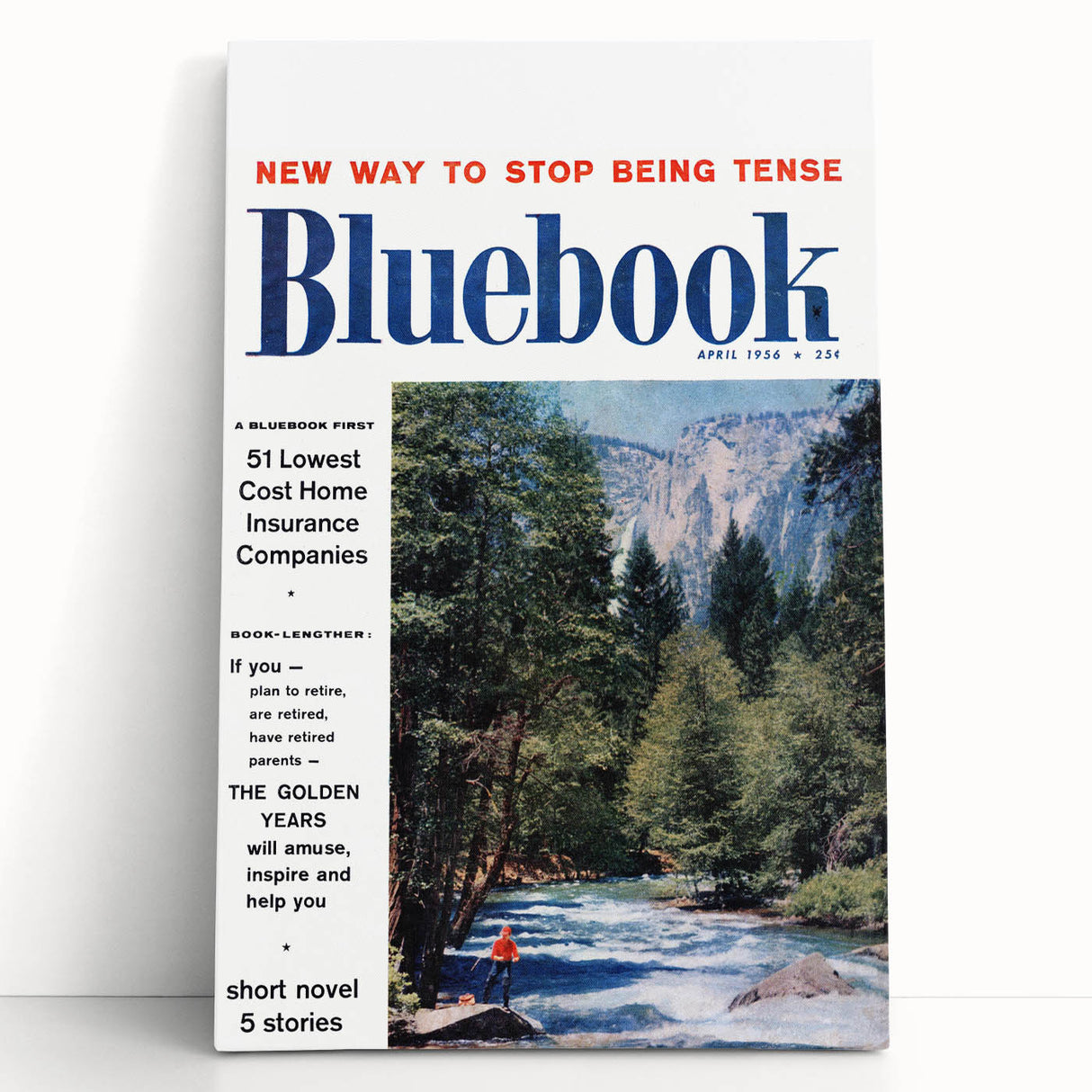 Vintage Magazine Cover Art – The Golden Years Retro Print