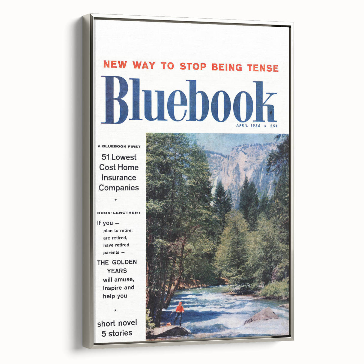 Vintage Magazine Cover Art – The Golden Years Retro Print